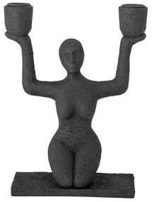 Sfeșnic din polirășină Lucie - Bloomingville