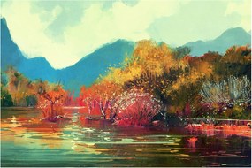 Tablou - Culorile toamnei (90x60 cm)