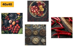 Set tablouri specialități culinare