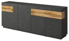 Comodă Stacey Typ 25 (matera + stejar wotan). 1030478