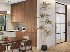 Planta artificiala decorativa Dracena roja, H220