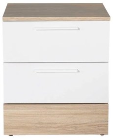 Noptiera Adore Base, 2 sertare, 45 x 52 x 40 cm