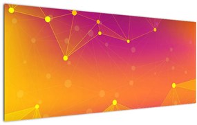 Tabloul modern colorat (120x50 cm)