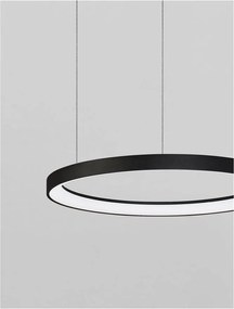 Lustra LED dimabila design circular PERTINO D-58cm