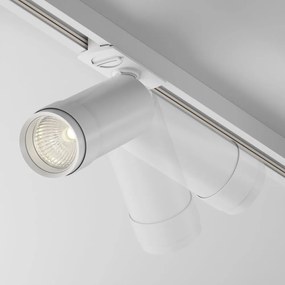 Spot LED accesoriu pentru sinele monofazate Unity, Focus Zoom alb