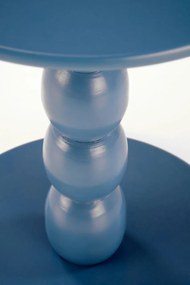 Masa de cafea rotunda Cirilla albastra ø40/h47 cm