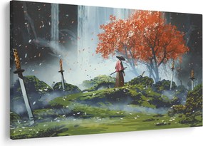 Tablou - Ilustrație a Grădinii de săbii (90x60 cm)