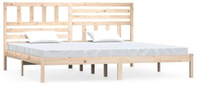 3101038 vidaXL Cadru de pat, 180x200 cm, King Size, lemn masiv de pin