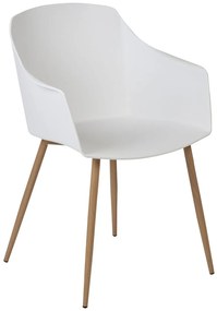 Set 2 buc scaune sufragerie Fonza (alb). 1080361