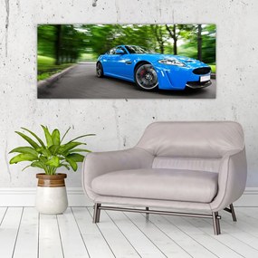 Tablou - Mașina de curse (120x50 cm)