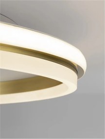 Lustra/Plafoniera LED design modern WILLOW Gold 45cm