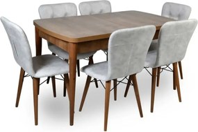 Scaun living tapitat maro Beluga Homs