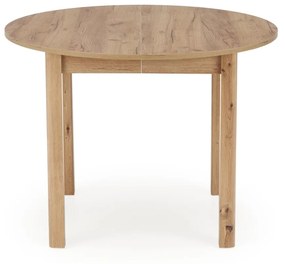 Masa extensibilă Ringo stejar/stejar - L102-142xl102xh76 cm