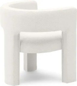 OFERTA Fotoliu alb de designer ALPAH B II. calitate.