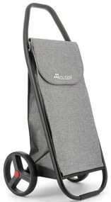 Rolser Geantă de cumpărături pe roți Com Tweed 8Black Tube, gri