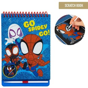 Omul Păianjen Go Spidey set pentru zgâriat și colorat