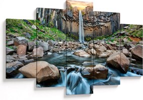 Tablou - Cascada Svartifoss, Islanda (150x105 cm)
