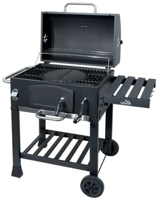Grătar pe cărbuni cu grill din fontă Cattara Royal