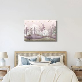 Tablou cu pădure (90x60 cm)