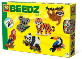 Set creativ Beedz - Margele de calcat Animale din Jungla