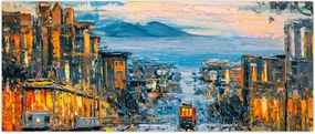 Tablou - Telecabină, San Francisco (120x50 cm)