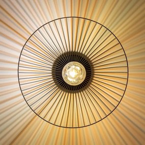 Brilagi - Plafonieră LED CERIA WIRE, 1xE27/40W/230V, Ø 38 cm, neagră