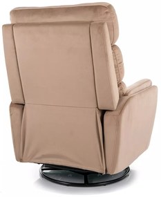 Fotoliu recliner Argos velvet bej Blu28