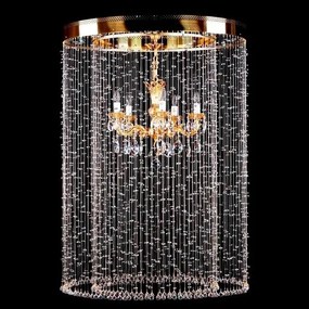Plafoniera Cristal Bohemia Exclusive diametru 90cm H-129cm RAMONA CE