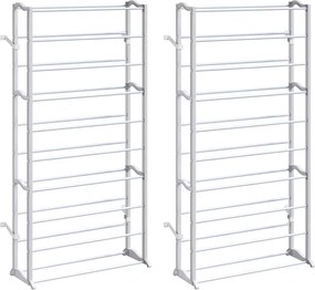 vidaXL Raft pentru Pantofi 2 buc