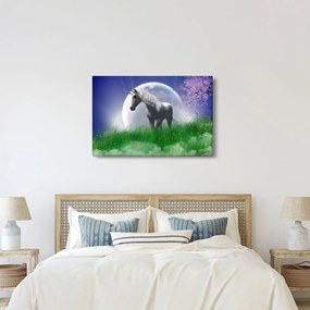 Tablou cu unicorn (90x60 cm)