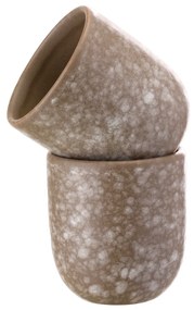 Set Cadou 4 Pahare Novum Granit-Maro-Perle-Mat (150ml) glazurat manual