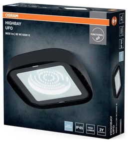 Osram - Corp de iluminat LED industrial de tavan HIGHBAY/80W/230V/6500K 23x23 cm IP65
