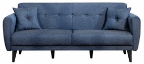 Set Canapea Extensibilă si Fotoliu Aria - S, Albastru