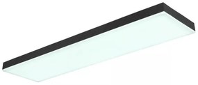 Plafoniera LED Doro 41594D4, cu telecomanda, 24W, 1800lm, lumina calda+neutra+rece, IP20, alba+neagra, Globo Lighting