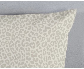 Lenjerie de pat alb/gri deschis din bumbac 140x200 cm – Good Morning