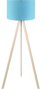 Lampă de podea AYD 1xE27/40W/230V albastră/bej