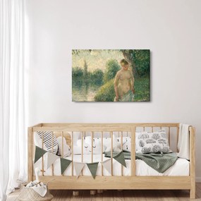 Tablou - Camille Pissarro, The Bather, reproducere (90x60 cm)