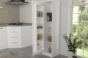 Dulap Organizator Baie/Bucatarie UnicUtil, 44 x 44 x 180 cm, Alb