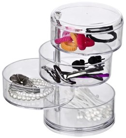WENKO 20990100 - Organizator TOWER 11,5 x 17,5 cm, transparent