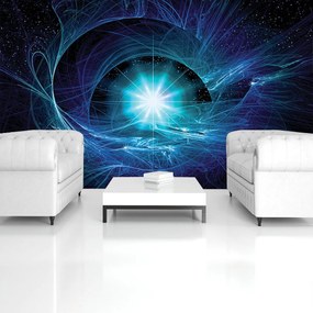 Fototapet - Supernova albastră abstractă (152,5x104 cm)