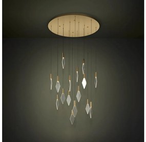 Lustră LED dimabilă pe cablu Eglo 390361 MIRADOR 16xLED/3,3W/230V d. 78 cm