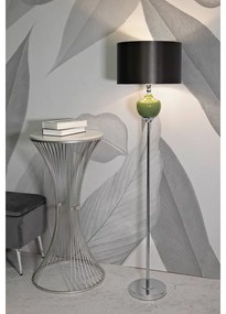 Lampadar verde/gri cu abajur textil (înălțime 160 cm) Eva – Mauro Ferretti