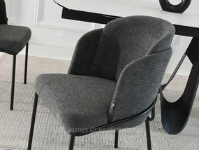 Scaun Conor (grafit + negru). 1111010