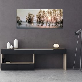 Tablou - Dimineața mohorâtă (120x50 cm)