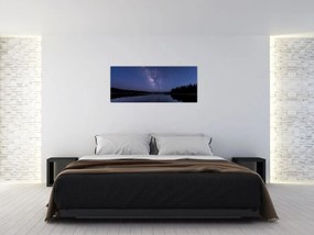 Tablou cu cerul nocturn (120x50 cm)
