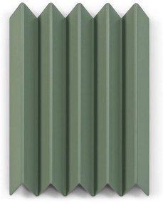 Cuier de perete verde prăfuit din metal 21 cm Sensu – Spinder Design