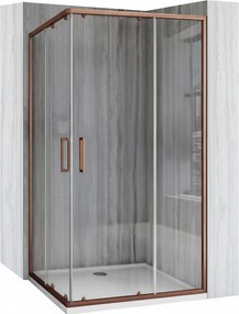 Cabina de dus Rea City 80x100 Brush Copper