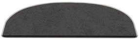 Covorașe pentru scări gri-închis 16 buc. 20x65 cm Plain Color – Vitaus