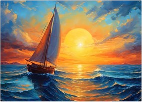 Tablou - Sailboats (70x50 cm)