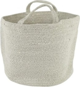 Cos de depozitare cu manere COTTON HAVEN 35x35 cm - mai multe culori Culoare: Gri inchis